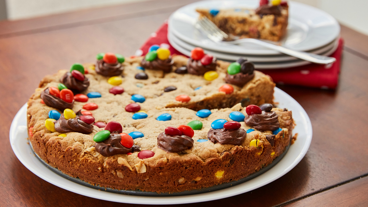Monster Cookie Cake