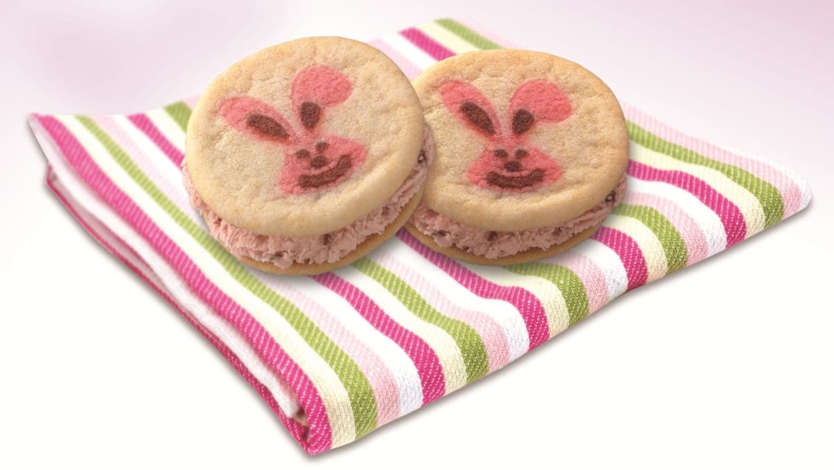 Easter Cookie Sandwiches