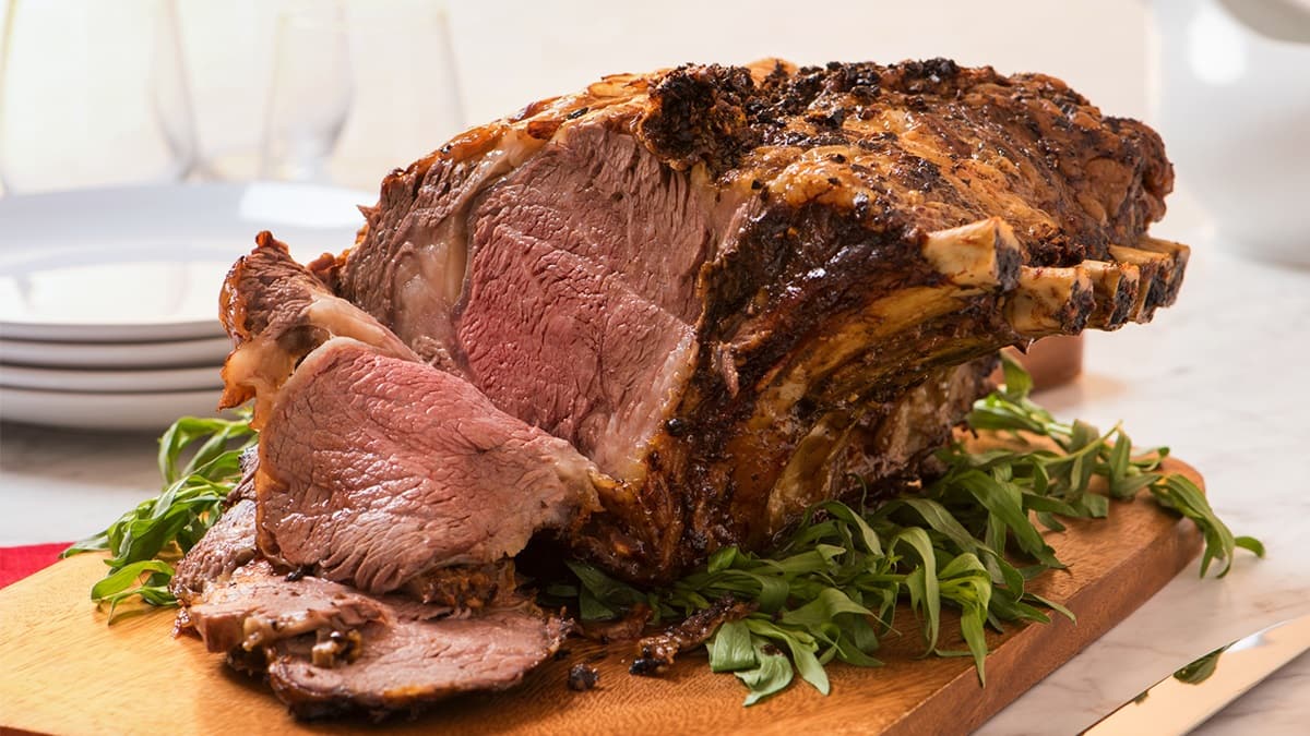 Tarragon Crusted Roast Beef 