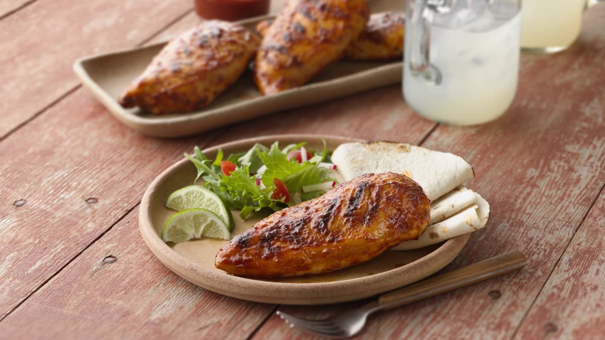 Grilled Taco-Barbecue Chicken