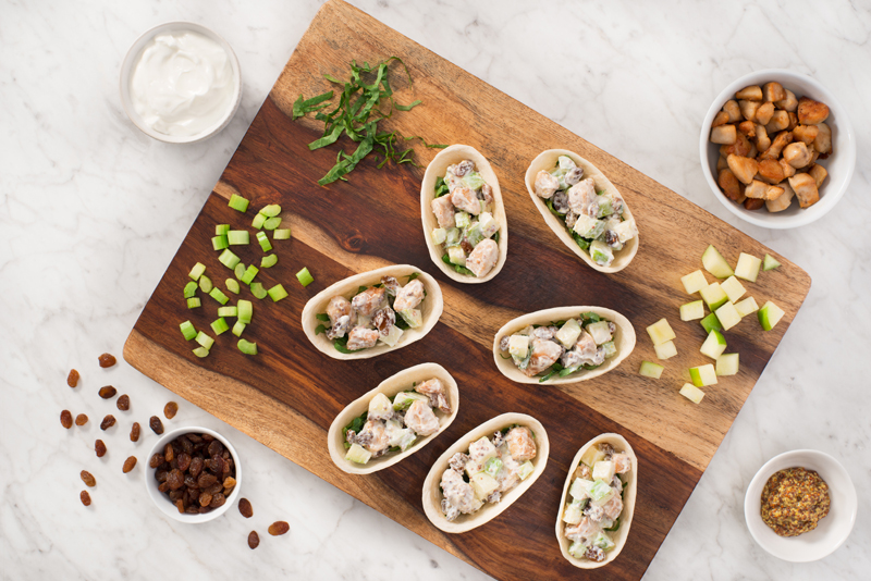 Chicken Salad Taco Bowl