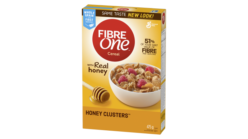 General Mills Fiber One Honey Clusters Cereal 700 g