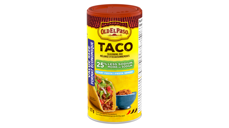 Smart Fiesta Less Sodium Taco Seasoning Mix - Old El Paso