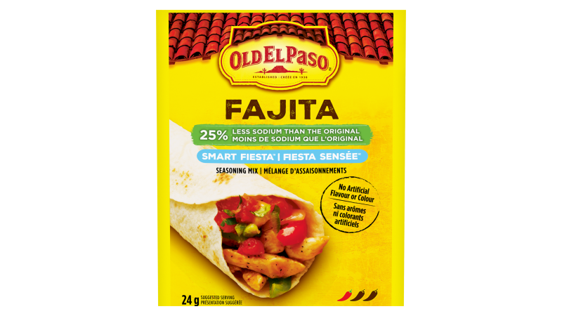 Smart Fiesta Fajita Seasoning Mix Reduced Sodium LifeMadeDelicious