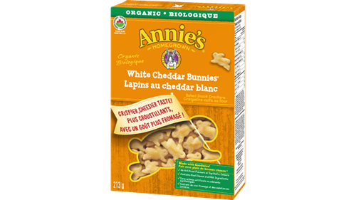 White Cheddar Bunnies Baked Snack Crackers