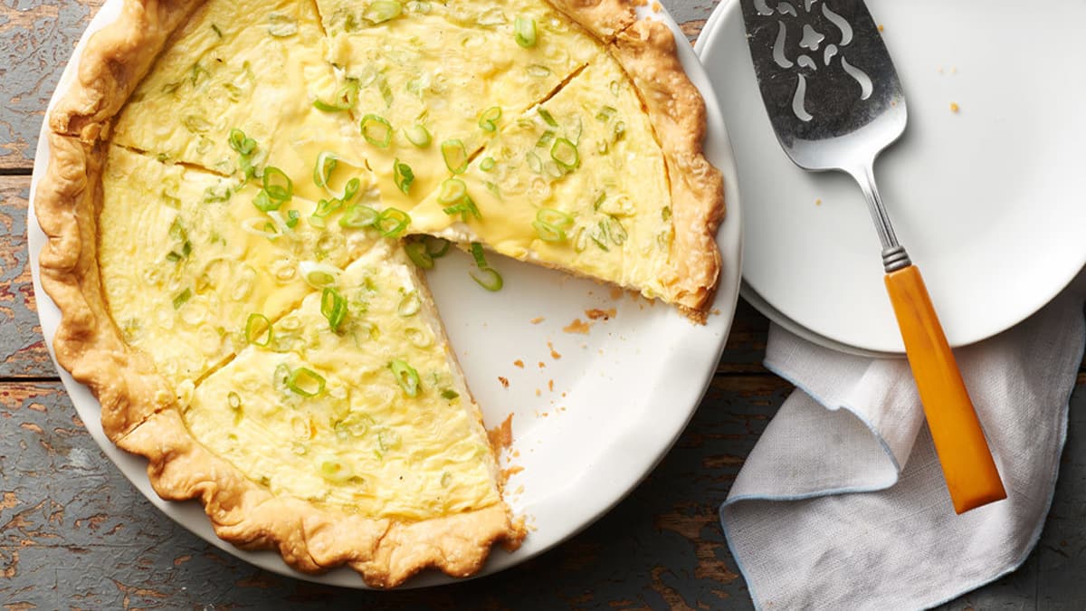 Three-Cheese Quiche