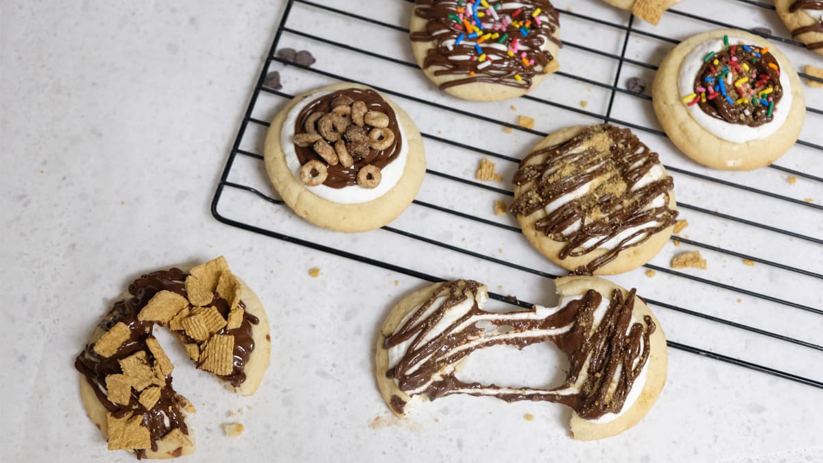Double Marshmallow S’mores Cookies