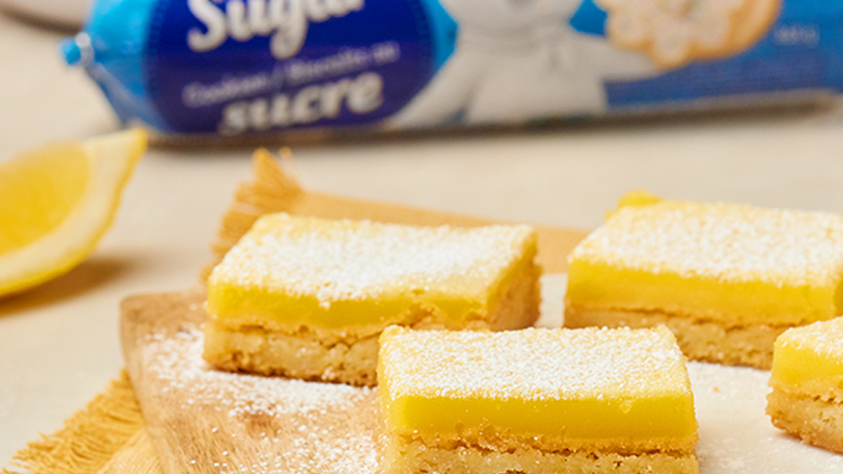 5-Ingredient Lemon Bars