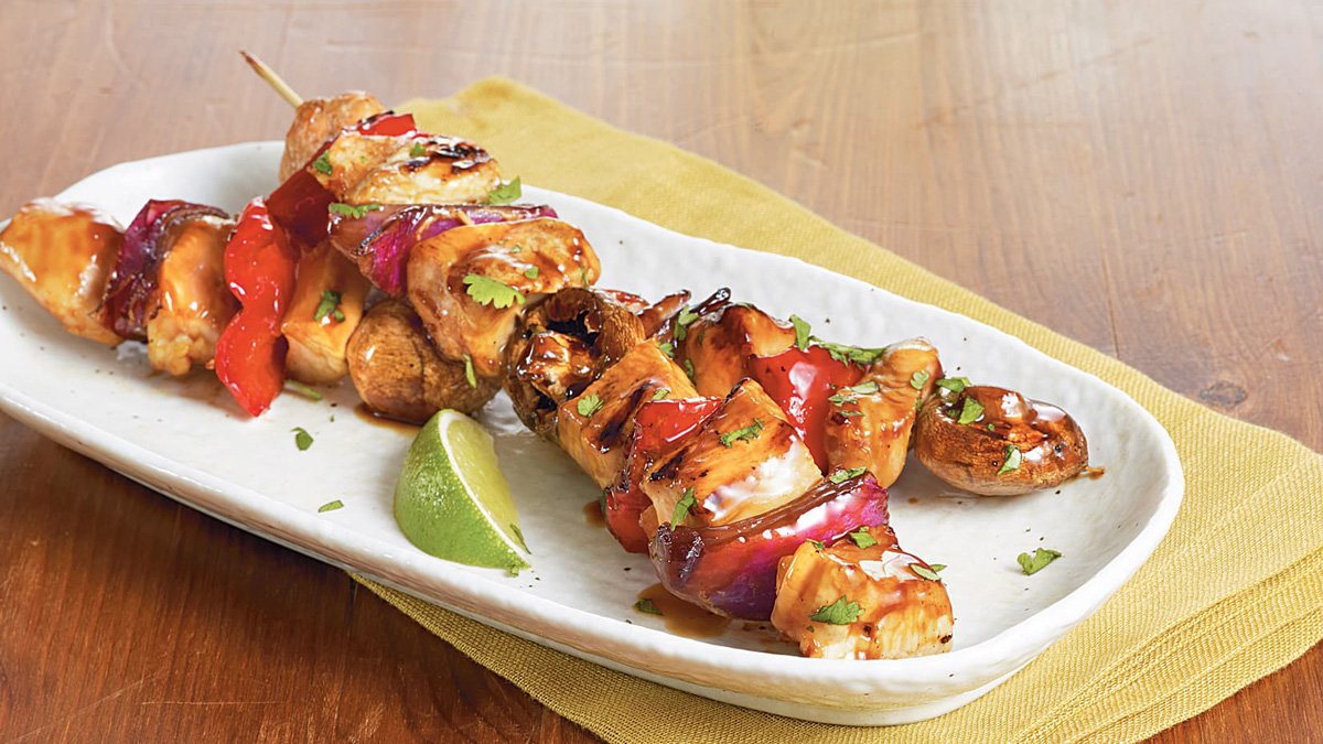 Asian Chicken Kabobs