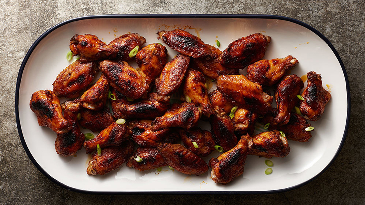 Baked Blackened Cajun Chicken Wings