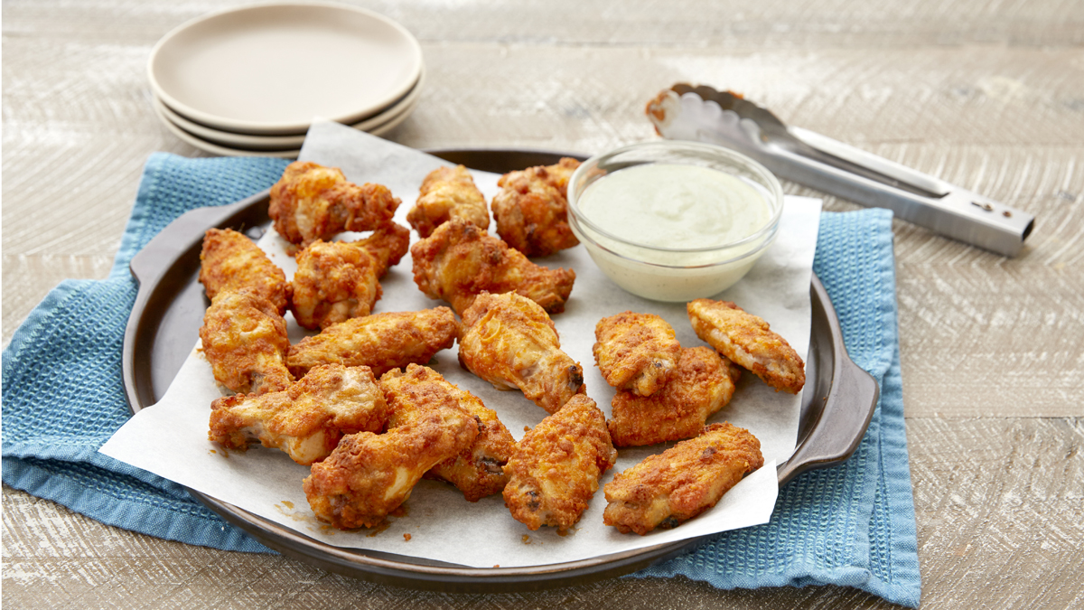 Baked Taco Chicken Wings