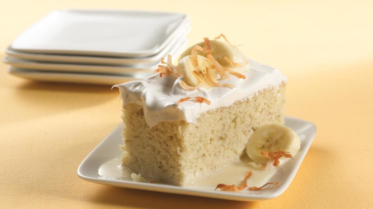 Banana Tres Leches Dessert 