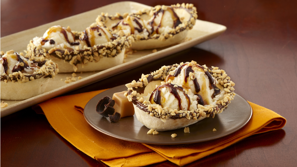 Chocolate Taco Mini Tortilla Bowls