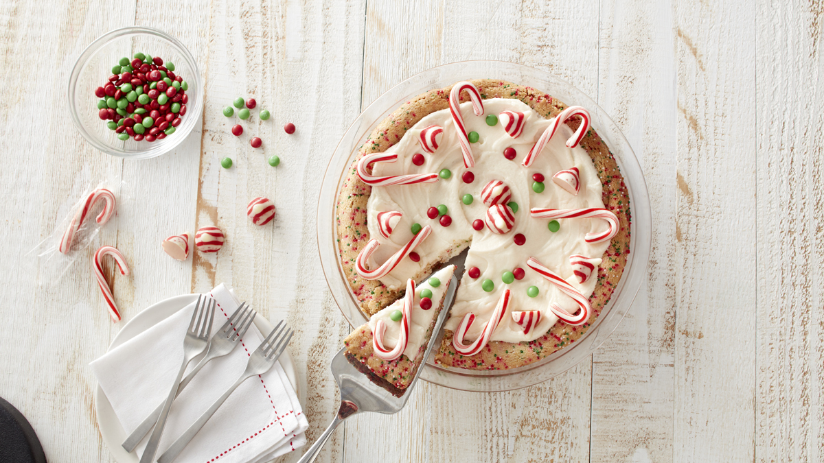 Christmas Sugar Cookie Pie