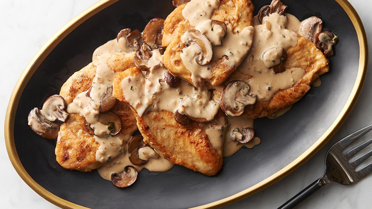 Creamy Chicken Marsala