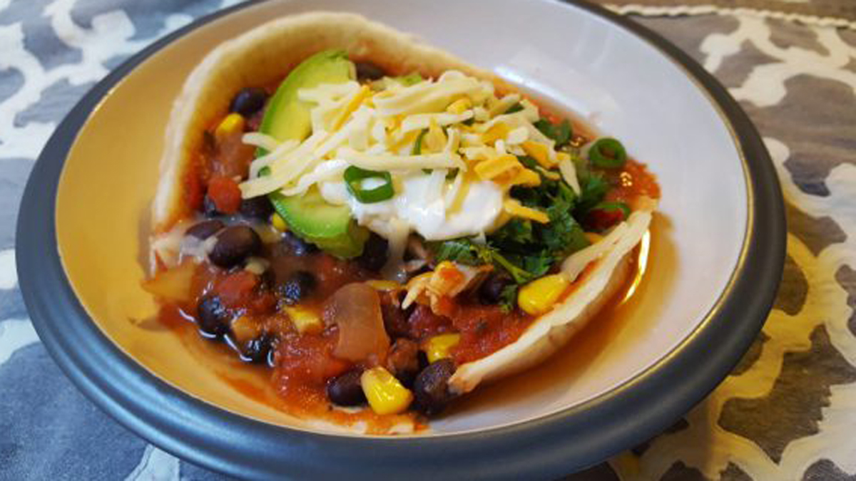 Soupe à l’enchilada au poulet à la mijoteuse