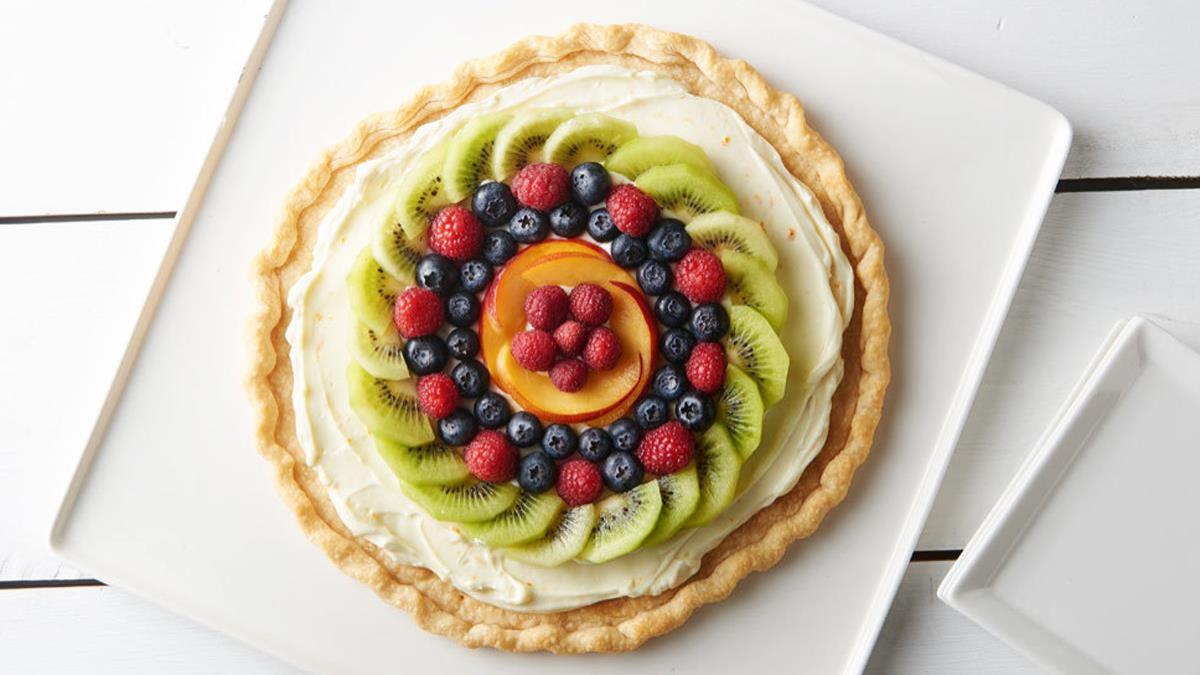 Fanciful Fruit Pizza