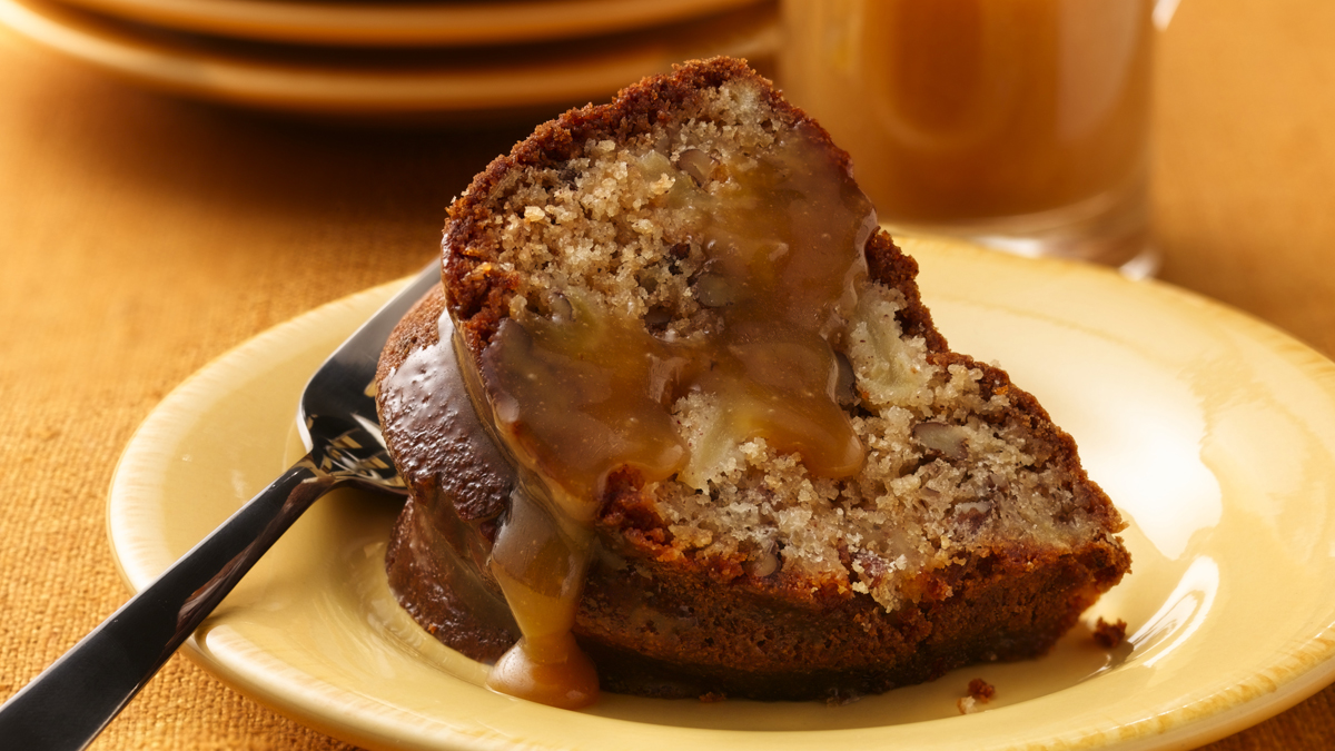 Gâteau aux pommes et au miel