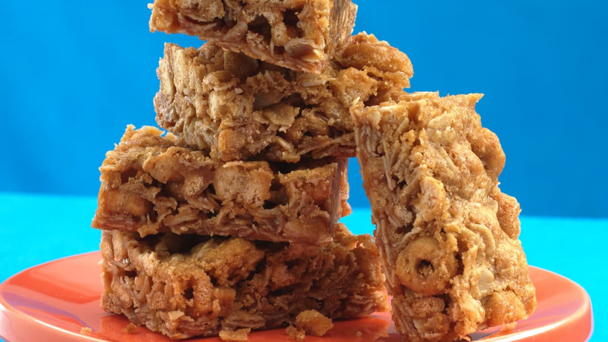 Honey Nut Oat Bars