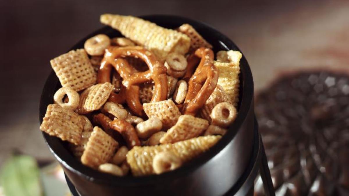 Amuse-gueule grillés au miel Chex