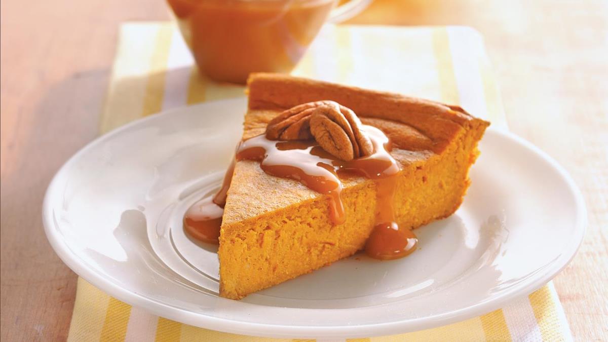 Impossibly Easy Pumpkin Cheesecake