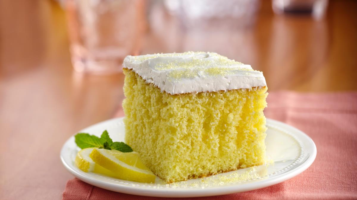 Lemonade Party Cake  