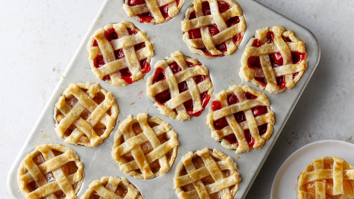 Mini Pies in a Cupcake Tin