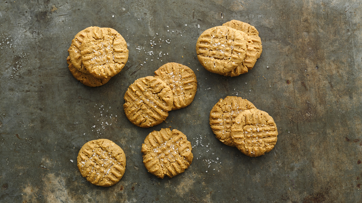 New-Fashioned Peanut Butter Cookies