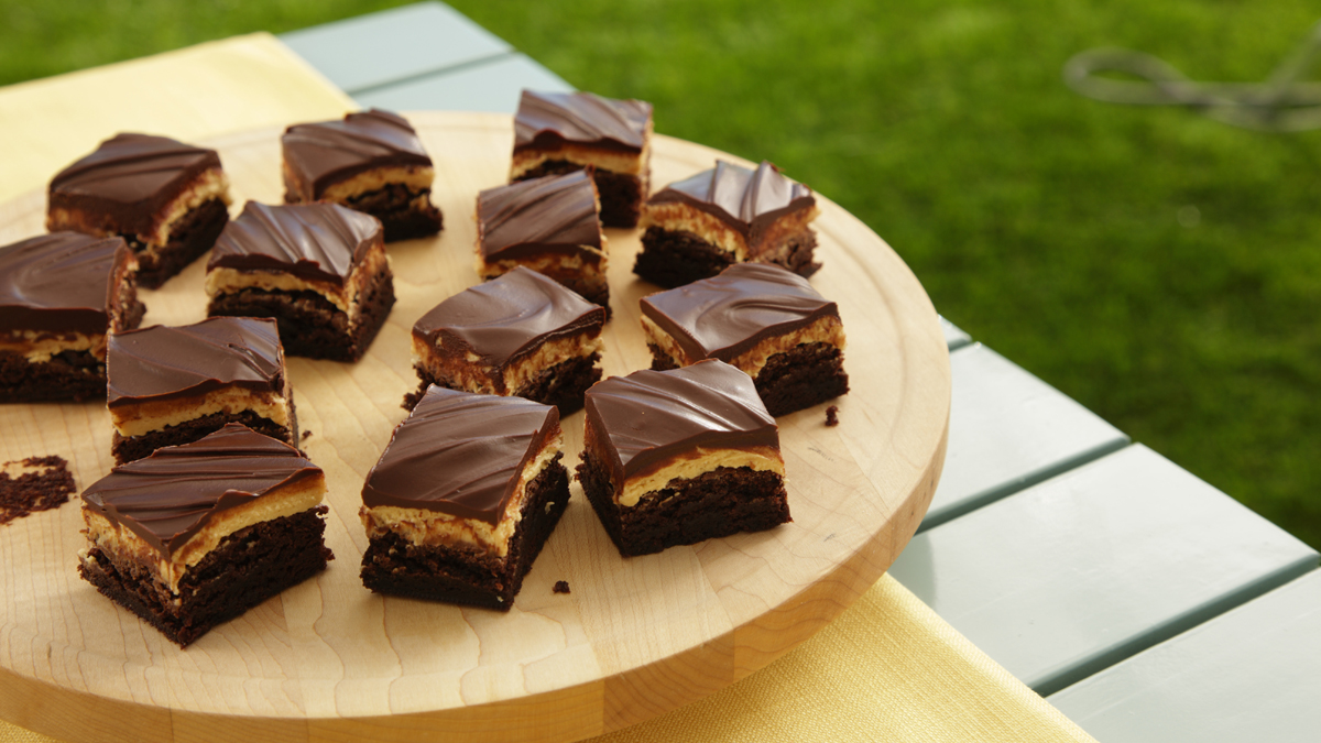 Peanut Butter Truffle Brownies