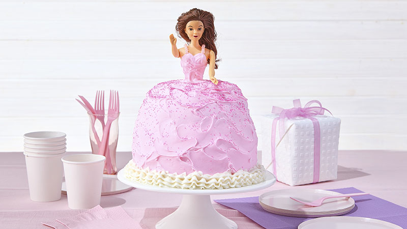 Gâteau Barbie princesse - Papilles éveillées