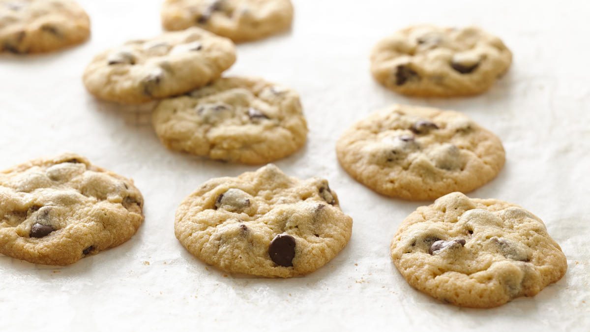 Quick Chocolate Chip Cookies