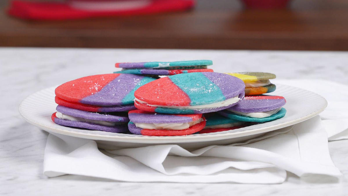 Rainbow Cookies