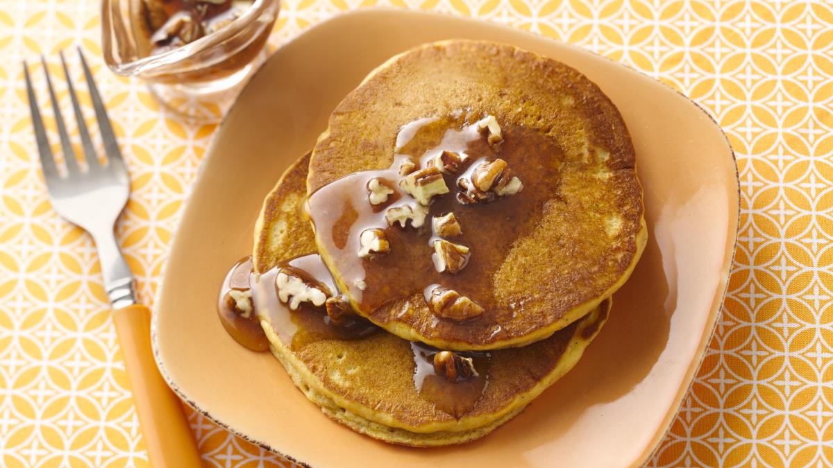 Spicy Pumpkin Pancakes 