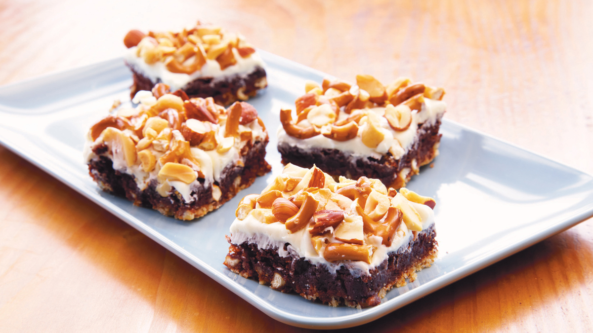 Sweet ‘n Salty Pretzel Brownies