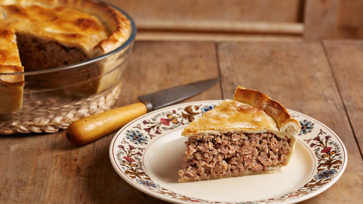 Tourtière traditionnelle