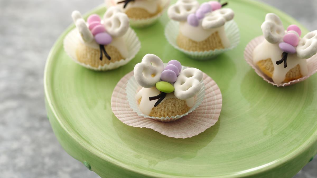 Butterfly Cupcake Petits Fours