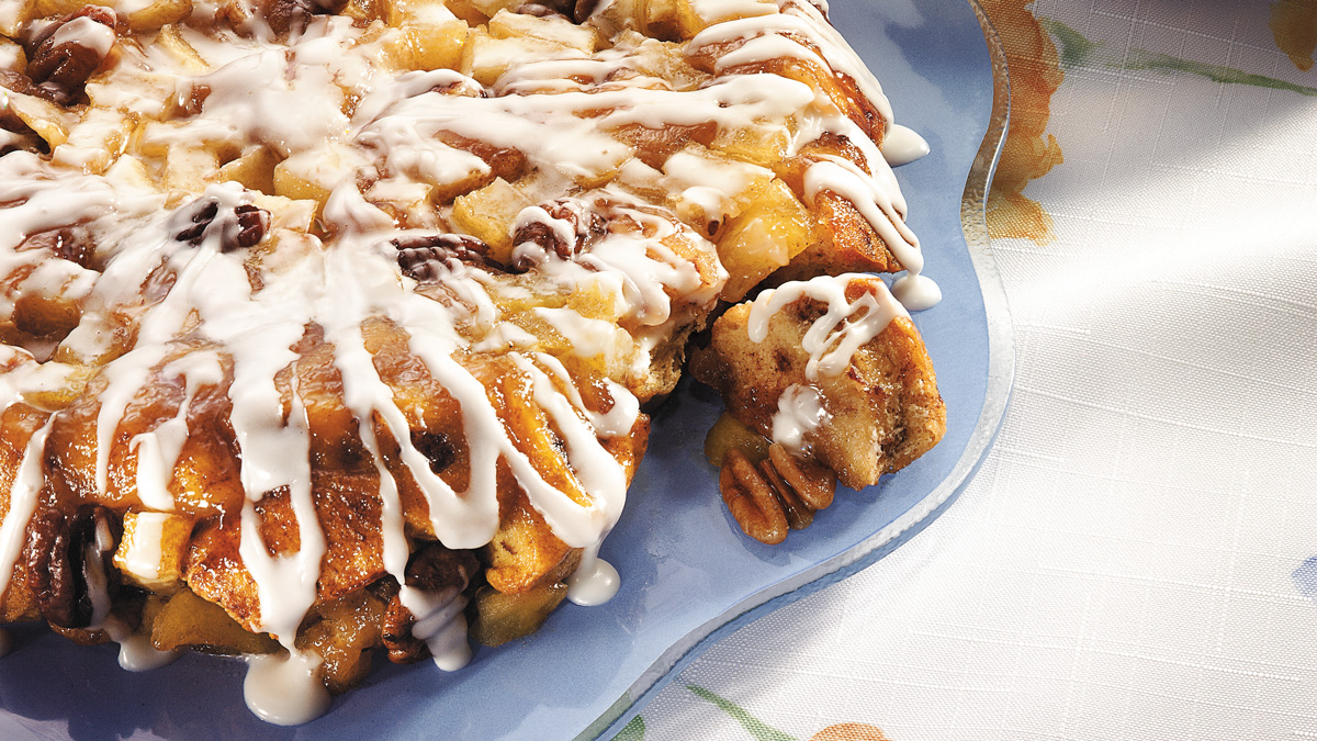 Candied Apple Cinnamon Bread