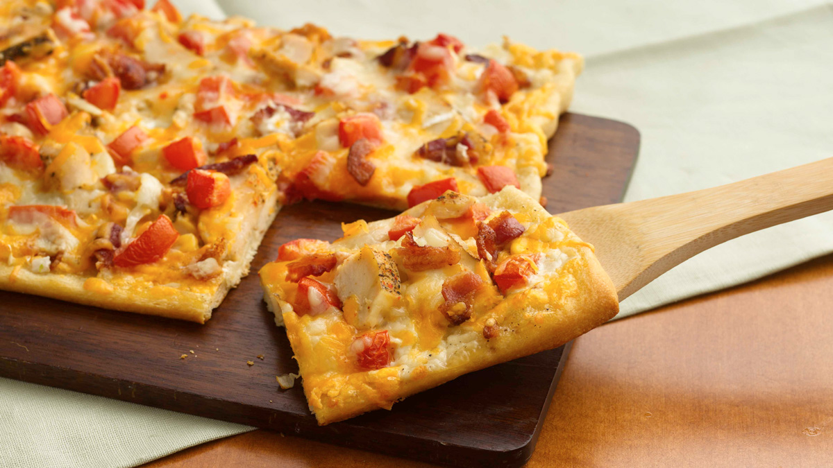 Chicken Club Pizza