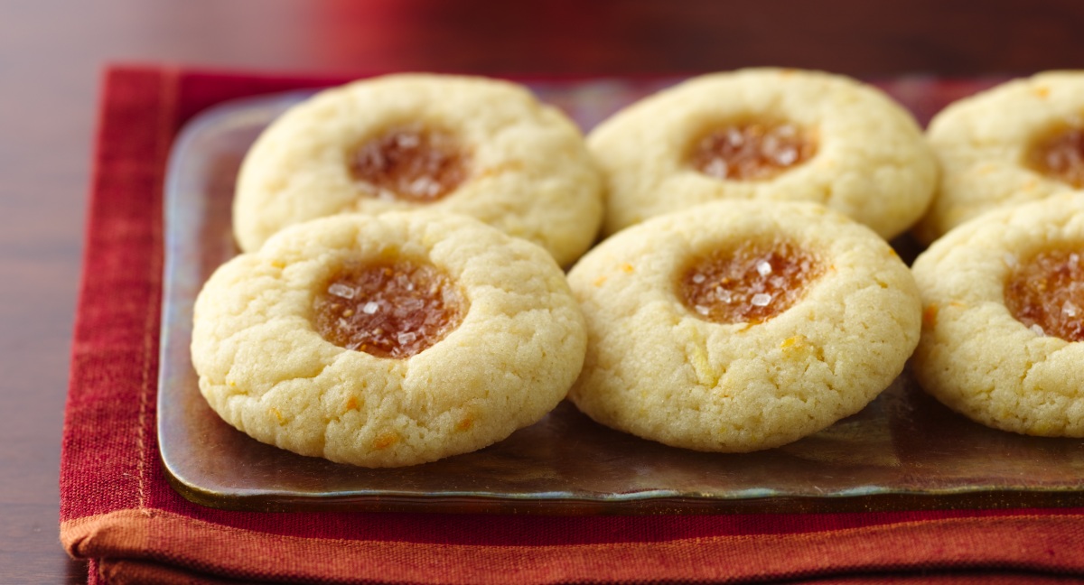 Citrus-Kissed Fig Thumbprints