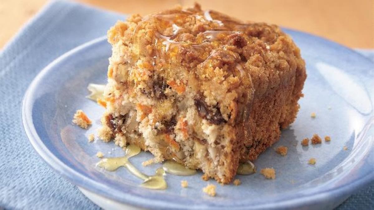 Gâteau danois aux carottes et aux noix