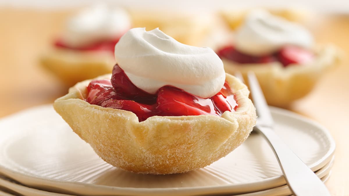 Tartelettes aux fraises fraîches