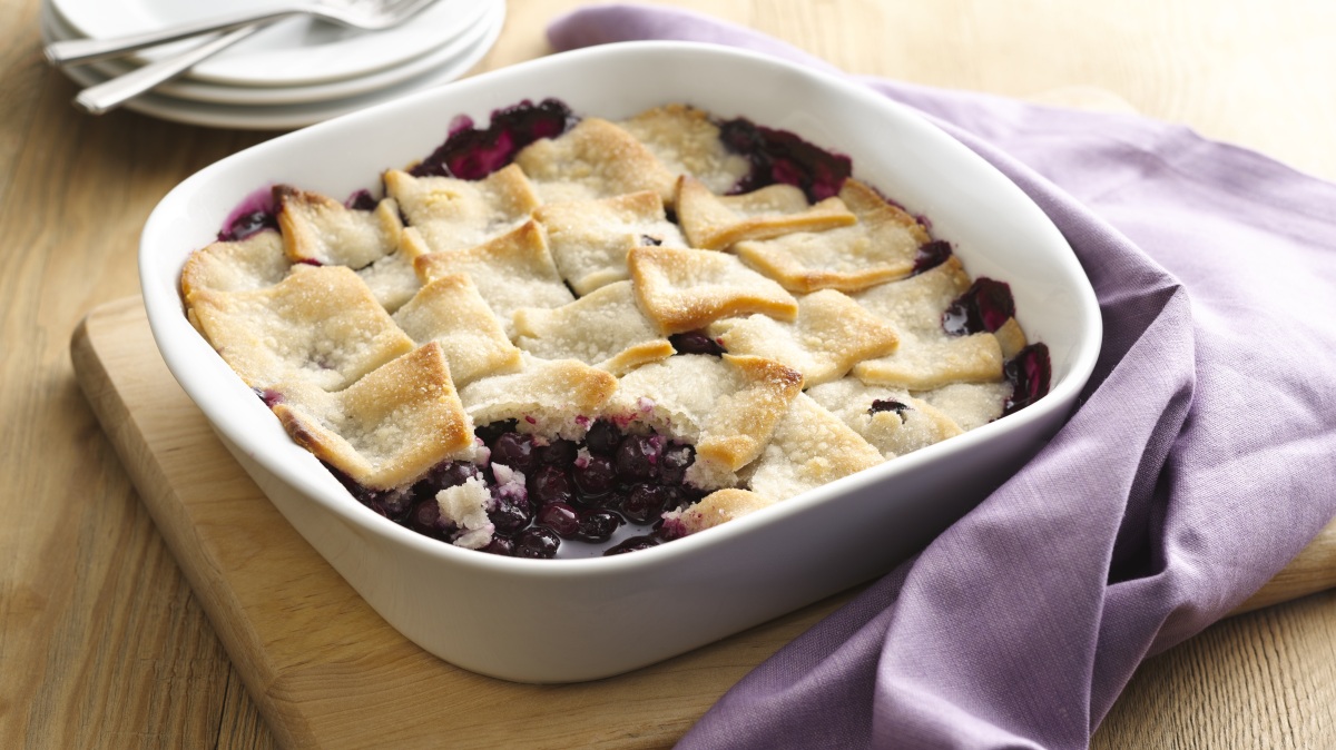 Gluten Free Blueberry Cobbler