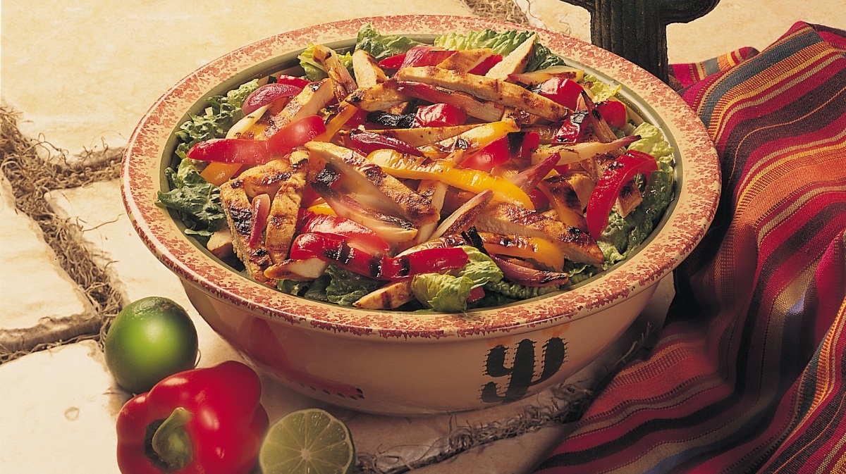 Salade de fajita grillée