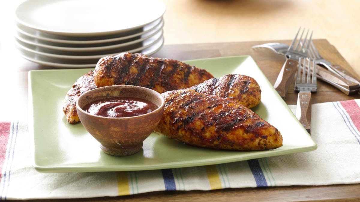 Grilled Taco-Spiced Chicken