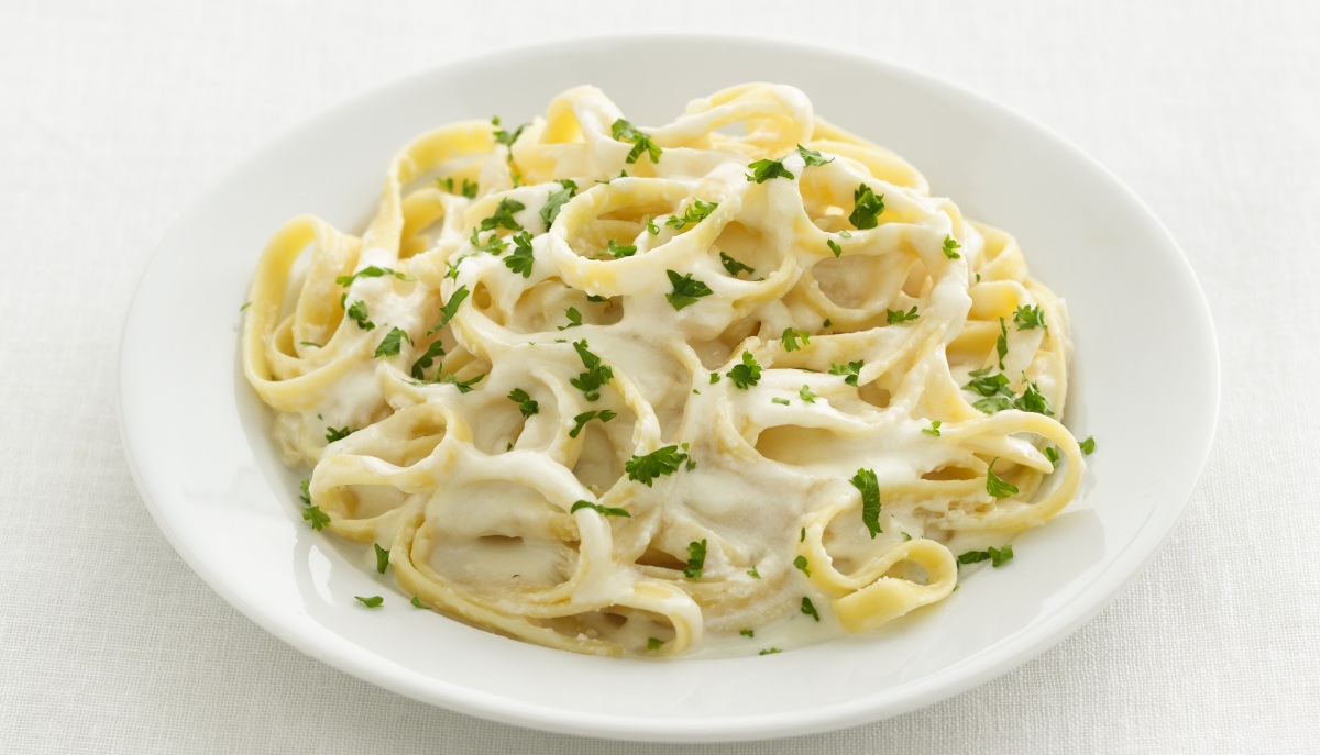 Fettuccine Alfredo adaptés santé