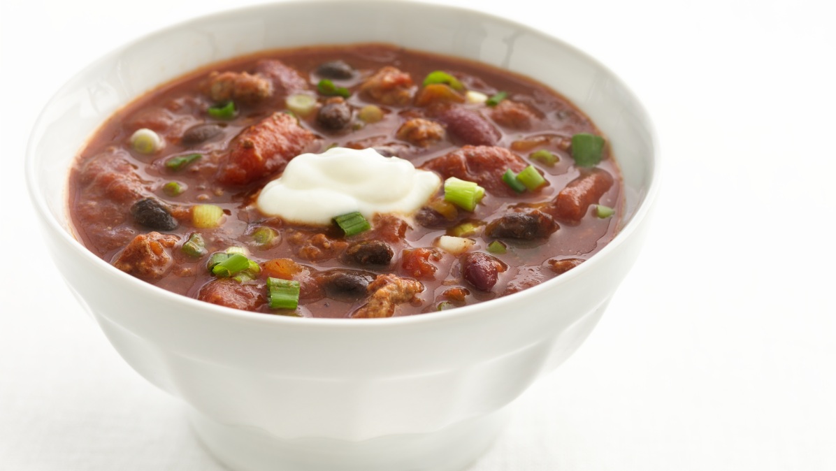 Healthified Salsa-Beef Chili