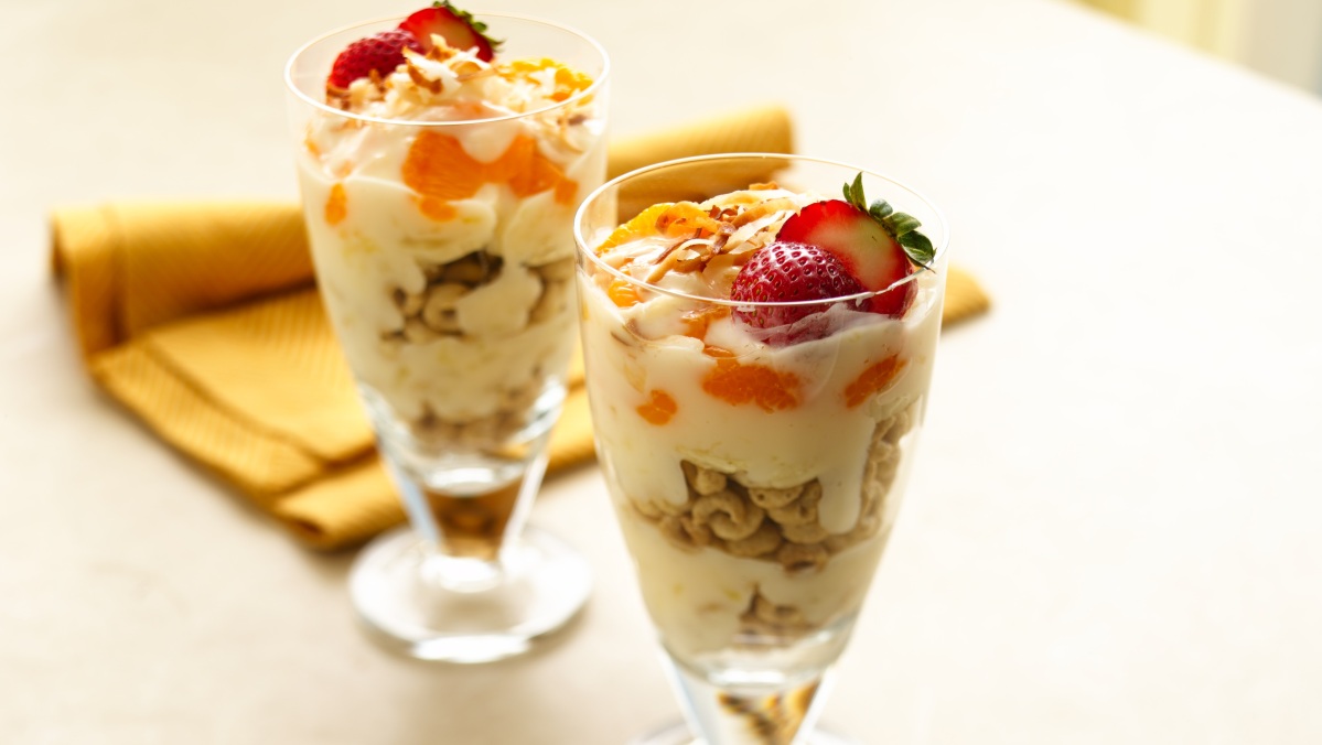 Honey Nutty Greek Yogurt Parfaits