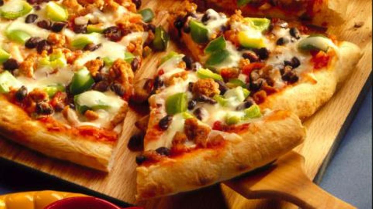 Pizza mexicaine consistante