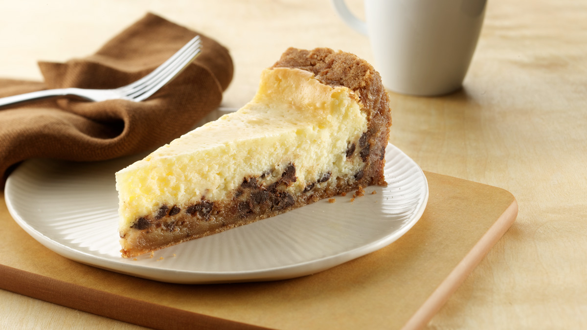 Lemon Chocolate Chip Cheesecake