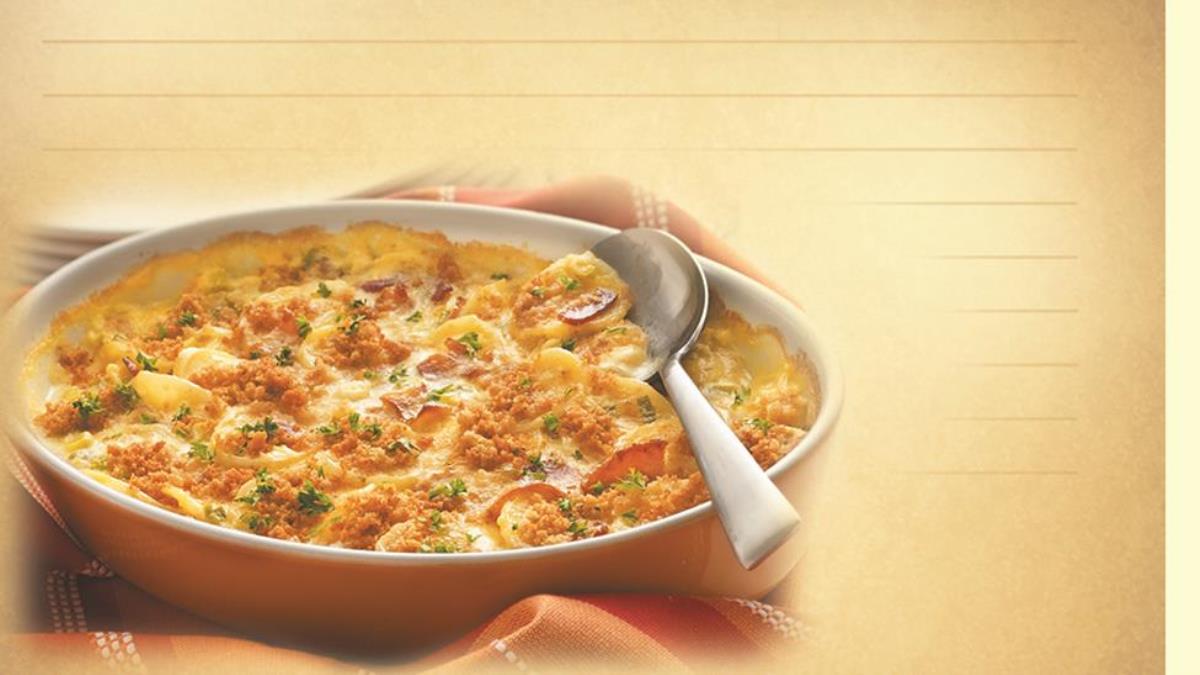 Pommes de terre au gratin débordantes de saveur